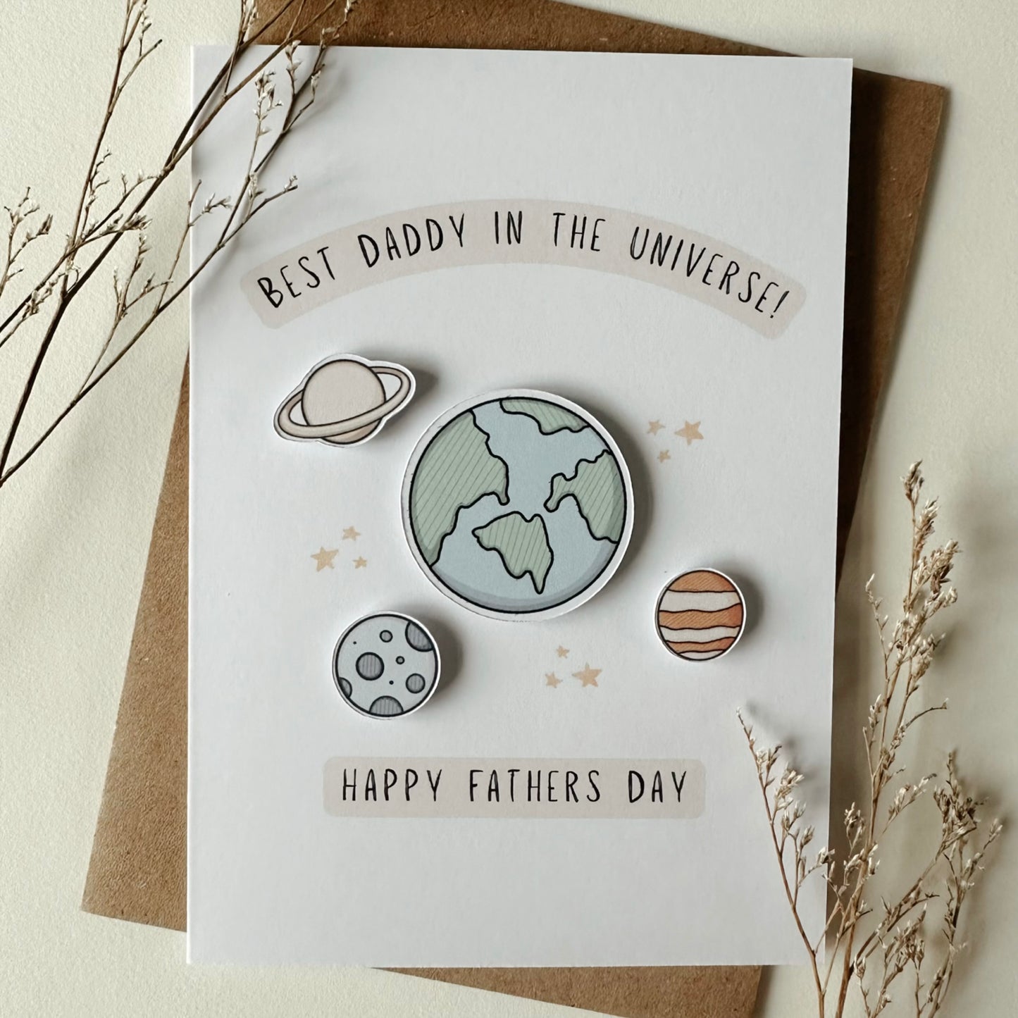 Best Daddy in the Universe Card