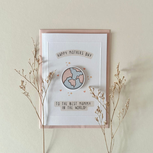 Best Mum/Mummy In The World Card