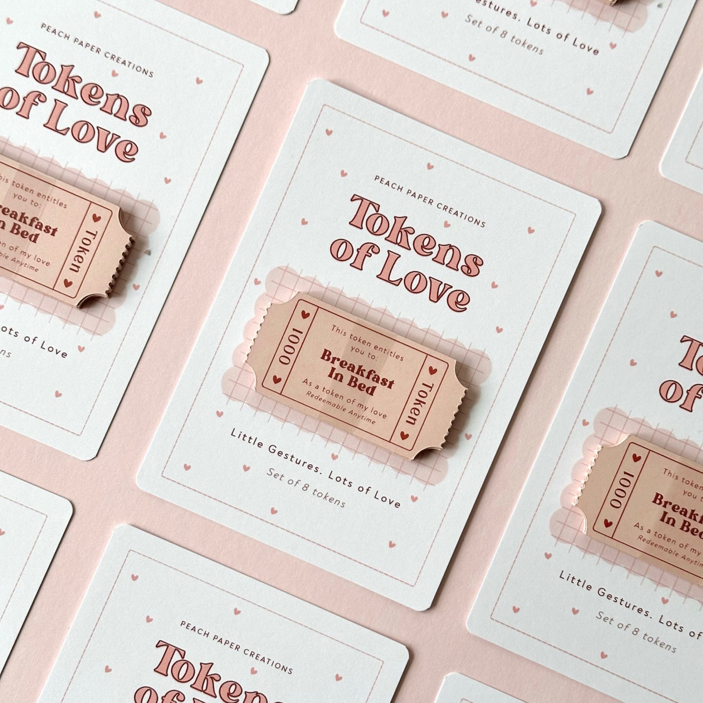Tokens of Love | Love Coupons